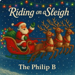 Riding on a sleigh