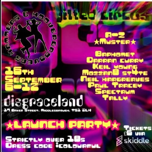 Neil Hargreaves @ Jilted Circus Launch Party / Disgraceland / Middlesbrough / 16.09.23
