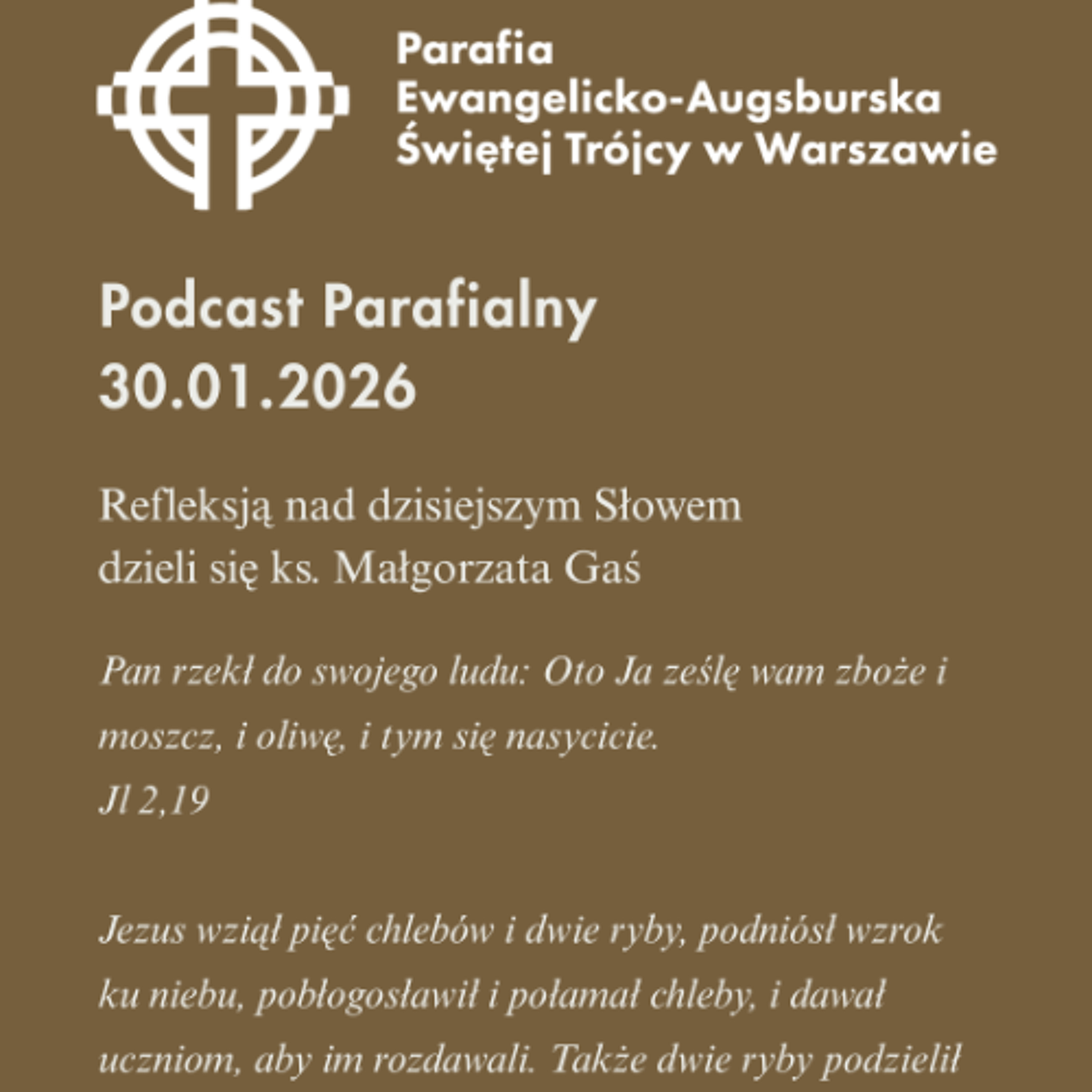 Poranek ze Słowem na 30 stycznia 2026 episode artwork