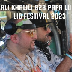 Ali Khalili & Papa Lu - Live at the Junkyard Stage @ LIB 2023