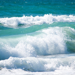 Ocean Sounds Of Rolling Waves Gamma 40Hz binaural random panning 1hr