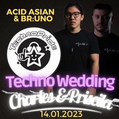 BR:UNO B2B ACID ASIAN  @ Techno Wedding - TechnoPride 14.01.2023