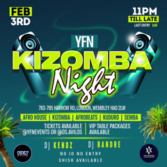 Dj Bandre presents: Kizomba Night Live Audio Mixed by @dj bandre/@djkendz