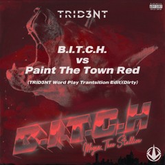 B.I.T.C.H Vs Paint The Town Red (TRID3NT Transition Edit)(Dirty)