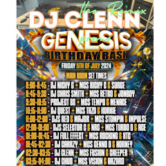 Dj Clenn - Classic Remixes Set  (Genesis Birthday Bash promo set)