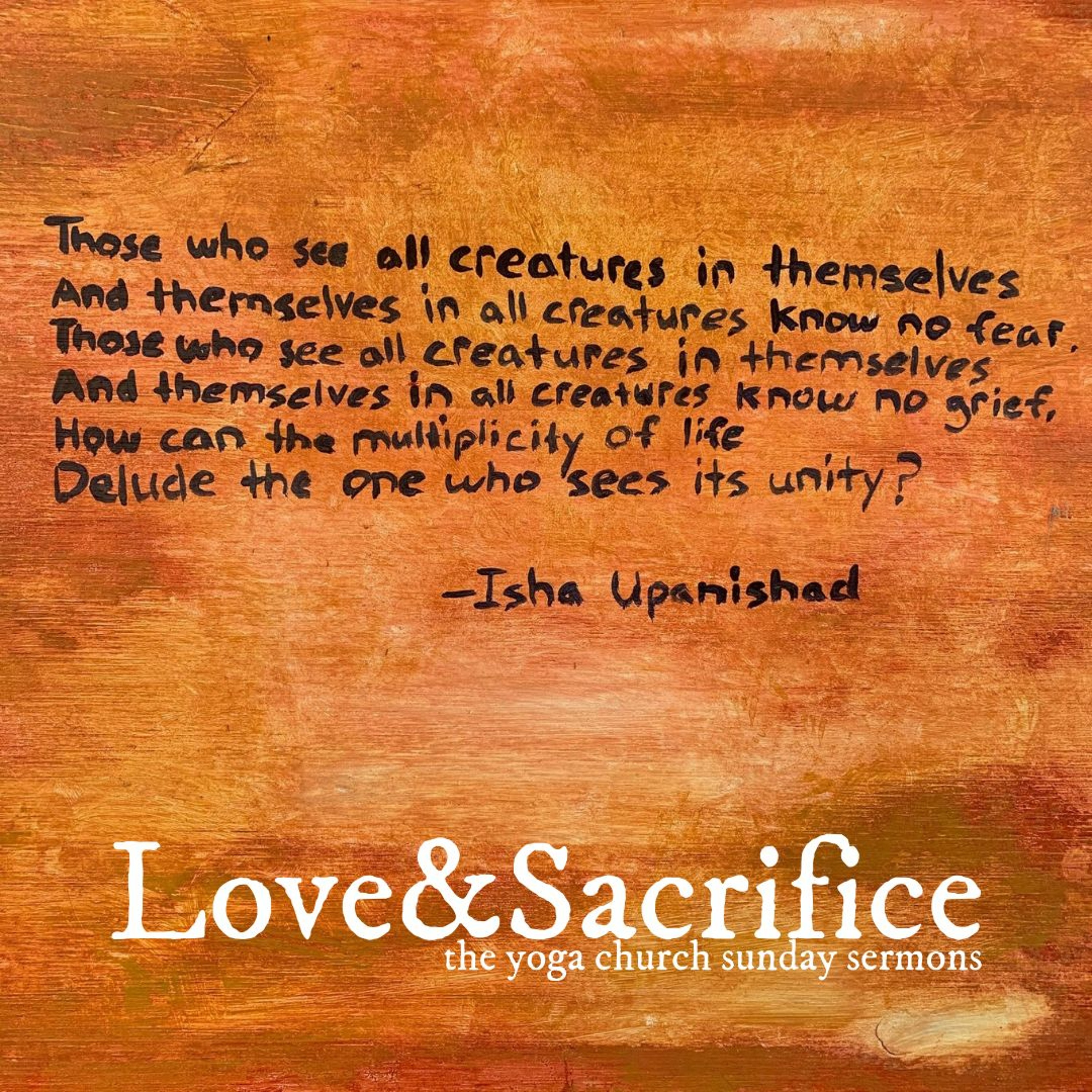 The Yoga Church Sunday Sermons