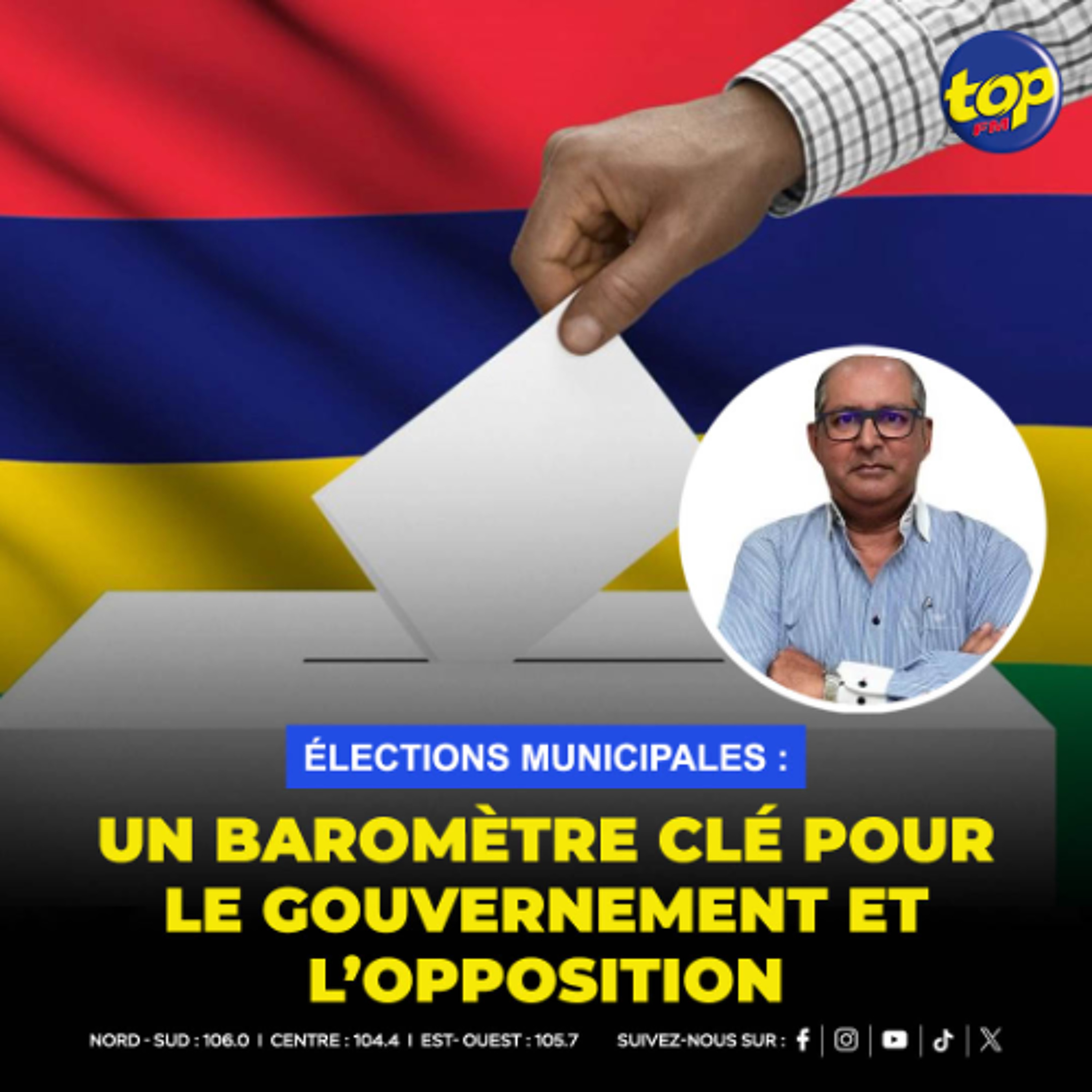 Élections municipales : ‘Un baromètre clé pour le gouvernement et l’opposition, avec des enjeux de sièges cruciaux pour l’avenir de ces partis’, affirme Bernard Saminaden