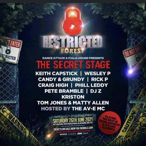 Restricted Forest Promo Saturday June 5th