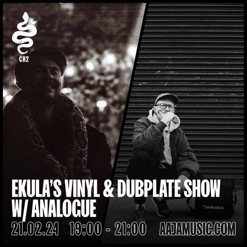 Ekula's Vinyl & Dubplate Show w/ Analogue - Aaja Channel 2 - 21 02 24