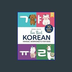 Read Ebook 📖 Fun Start Korean Hangul Worksheets for Kids (Epub Kindle)