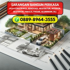 Hub 0889-8964-3555, Kontraktor Rumah Modern Surabaya