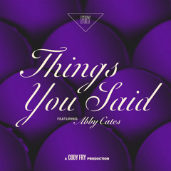 Things You Said (feat. Abby Cates)