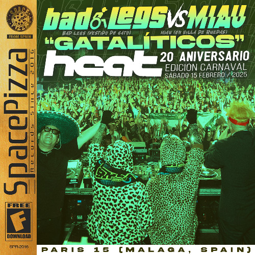 BAD LEGS vs MIAU: GATALÍTICOS @ HEAT PRO CARNAVAL 2025