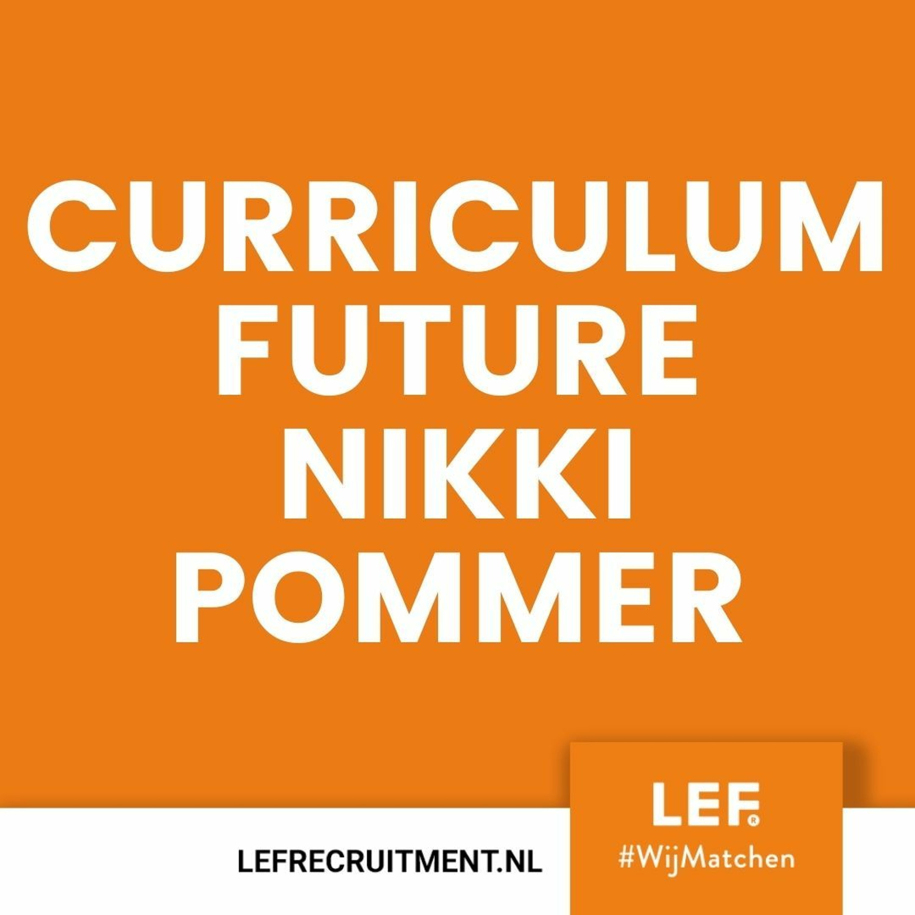 Werken met LEF