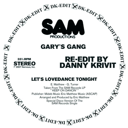 Let's Lovedance Tonight - Danny Krivit Re-edit (Dk Re-Edit)