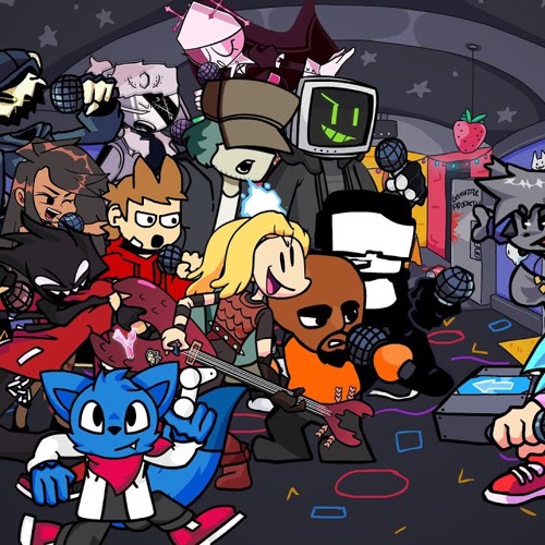 FNF Wocky But - Different Characters Sing It (Everyone Sings Wocky) (Not mine)