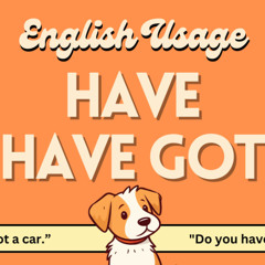 English Usage: Have vs. Have got (similarities and differences)
