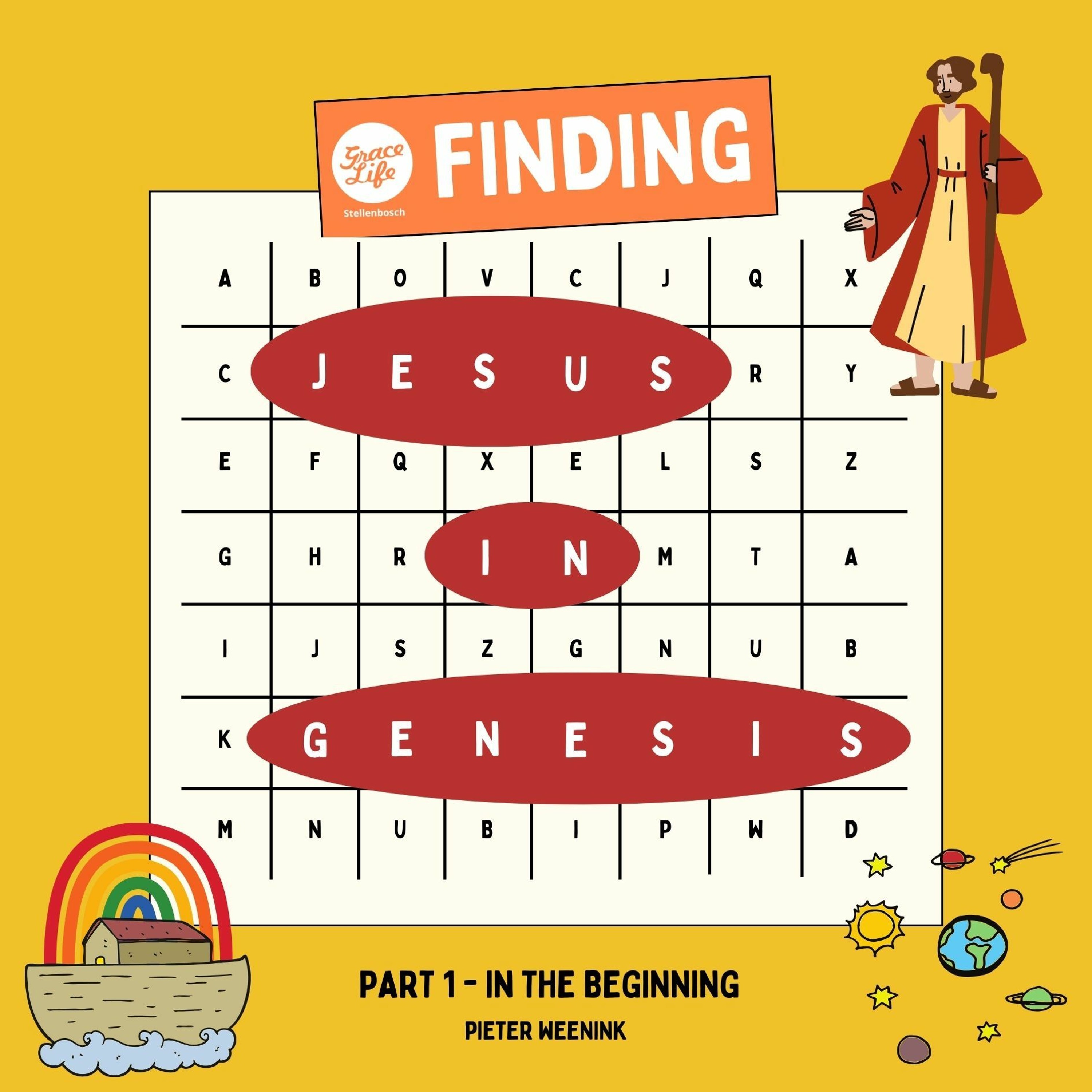 Finding Jesus In Genesis-Part 1-In The Beginning-Pieter Weenink(Stellenbosch)