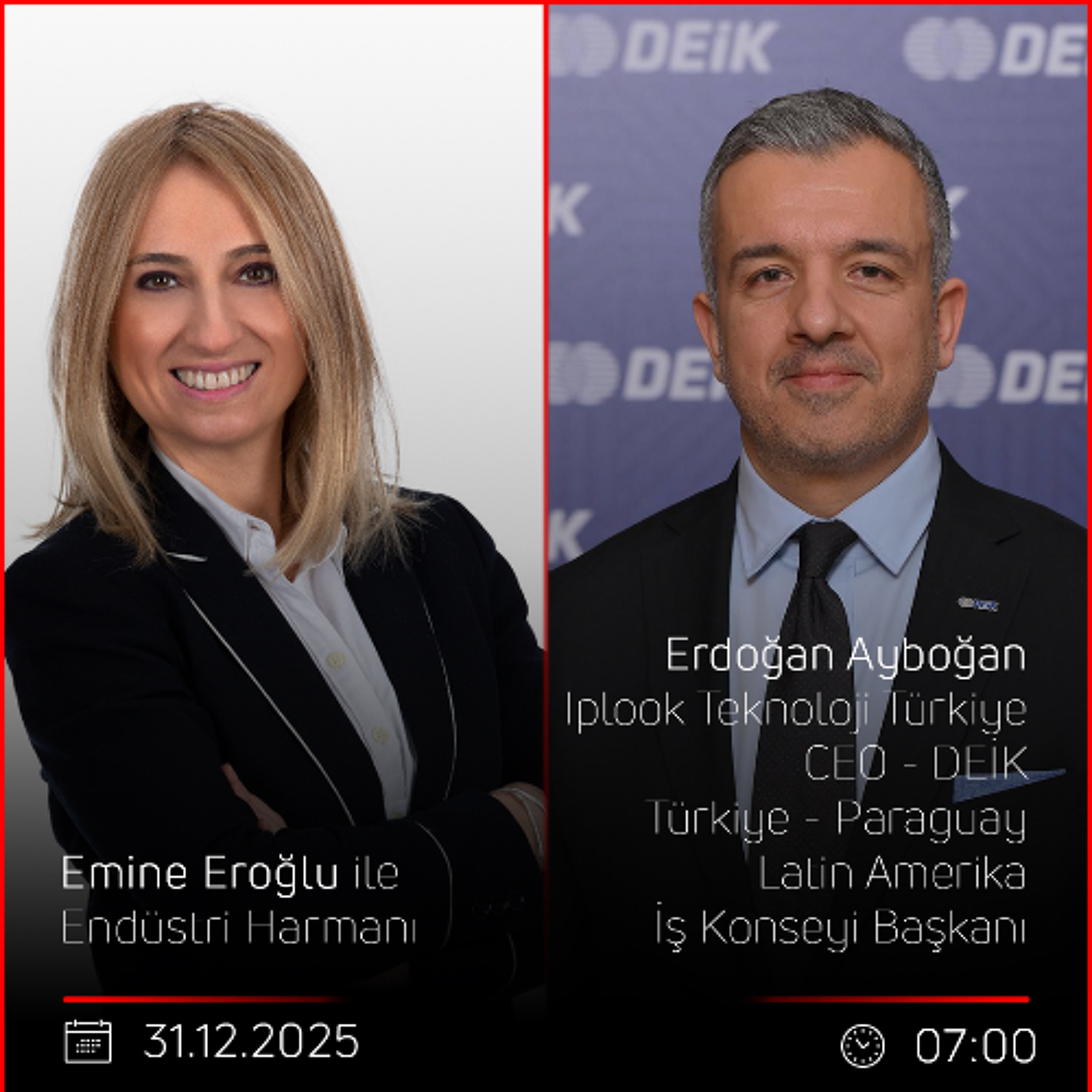 Erdoğan Ayboğan – Emine Eroğlu ile Endüstri Harmanı