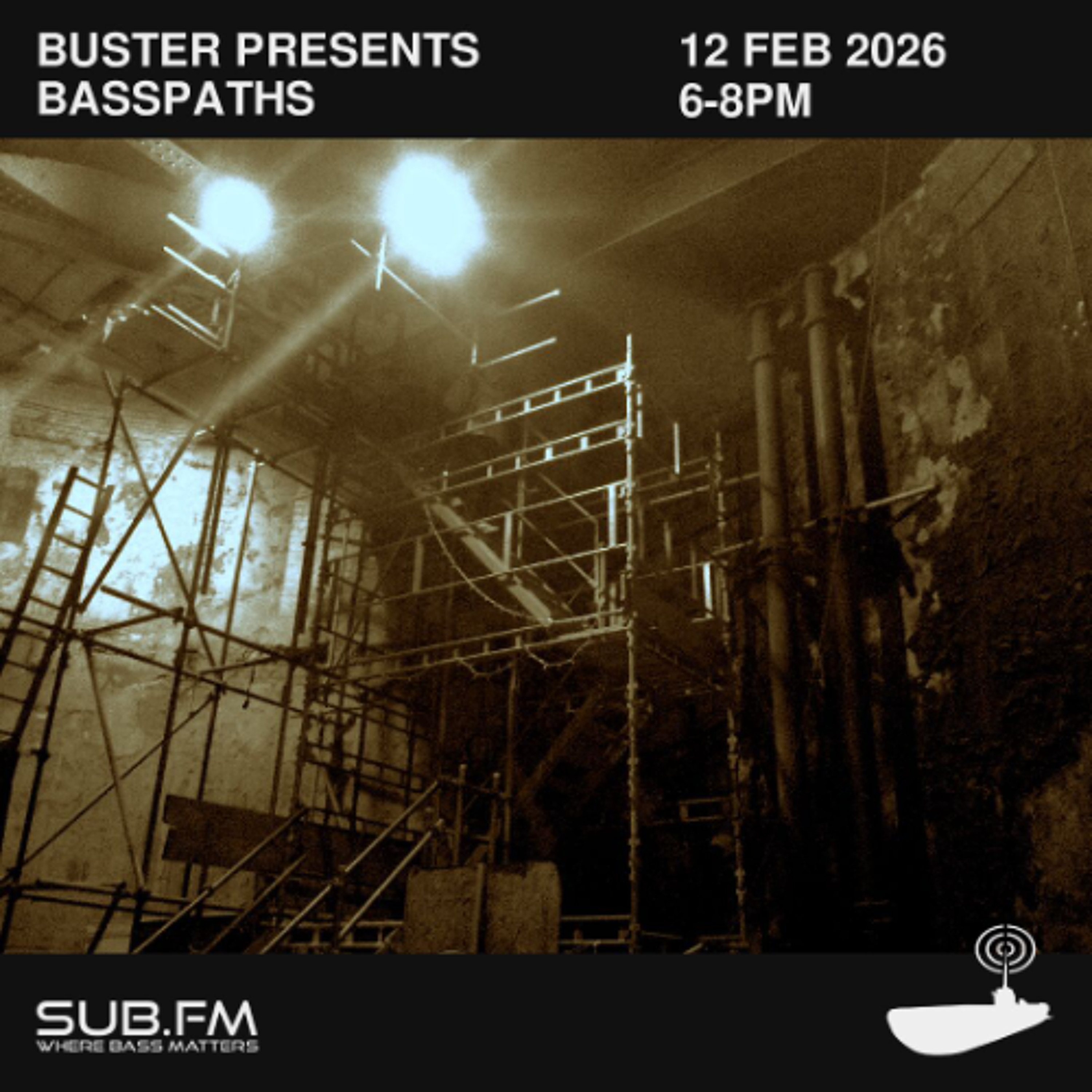 Buster presents Basspaths - 12 Feb 2026 episode artwork
