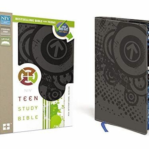 [Read] [KINDLE PDF EBOOK EPUB] NIV, Teen Study Bible, Leathersoft, Gray, Printed Page