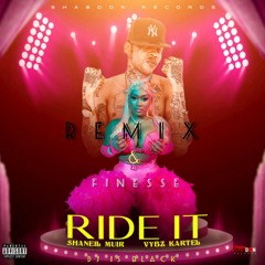 Dj is black - vybz kartel FT  shaneil muir ride ( Remix Finesse )
