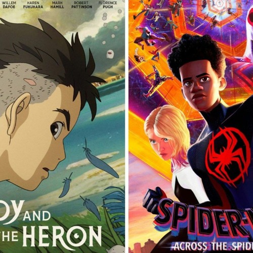 Stream Oscar 2024 Películas de animación Spiderman vs boy and the heron