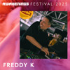 Freddy K - Awakenings Festival 2025 DJ mix artwork - Electronic music tracklist cover image