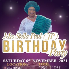 DJ SPENCER LIVE MIX AFTER PARTY VIBZ FOR  MRS STELLA PAUL BIRTHDAY PARTY