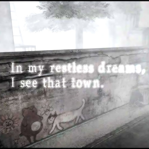 IN MY RESTLESS DREAMS I SEE THAT TOWN - Sweat à Capuche Noir Édition Limitée
