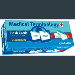 ((Ebook)) 📖 Medical Terminology Flash Cards (1000 cards): a QuickStudy Reference Tool PDF - KINDLE