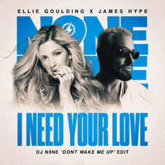 I Need Your Love x Don't Wake Me Up (DJ N9NE Mashup) Clean [FREE DOWNLOAD]
