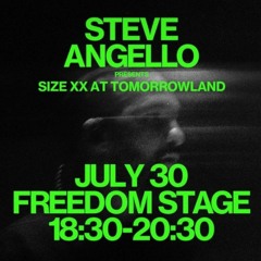 Steve Angello @ SIZE XX, Freedom Stage (Tomorrowland Weekend 2, 2023)