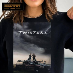 Poster For Twisters Releasing In Theaters On July 19 T Shirt