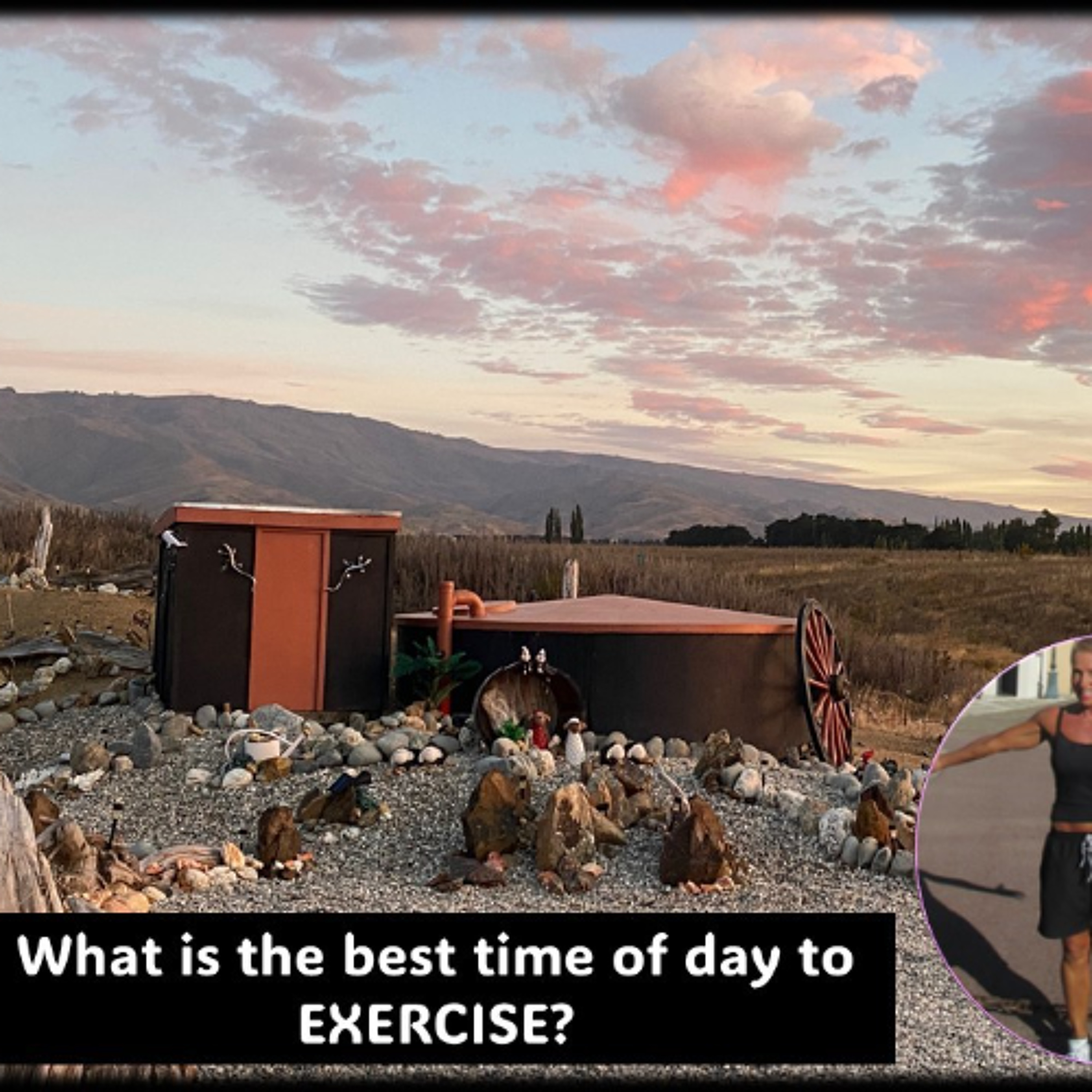 What is the best time of day to EXERCISE...with Rowie McEvoy