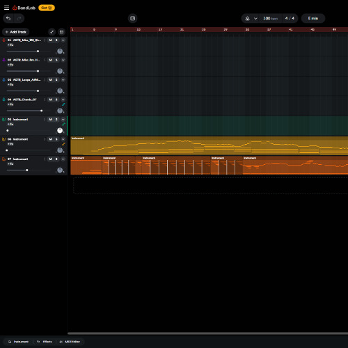 Song I created on bandlab, a emotional sort
