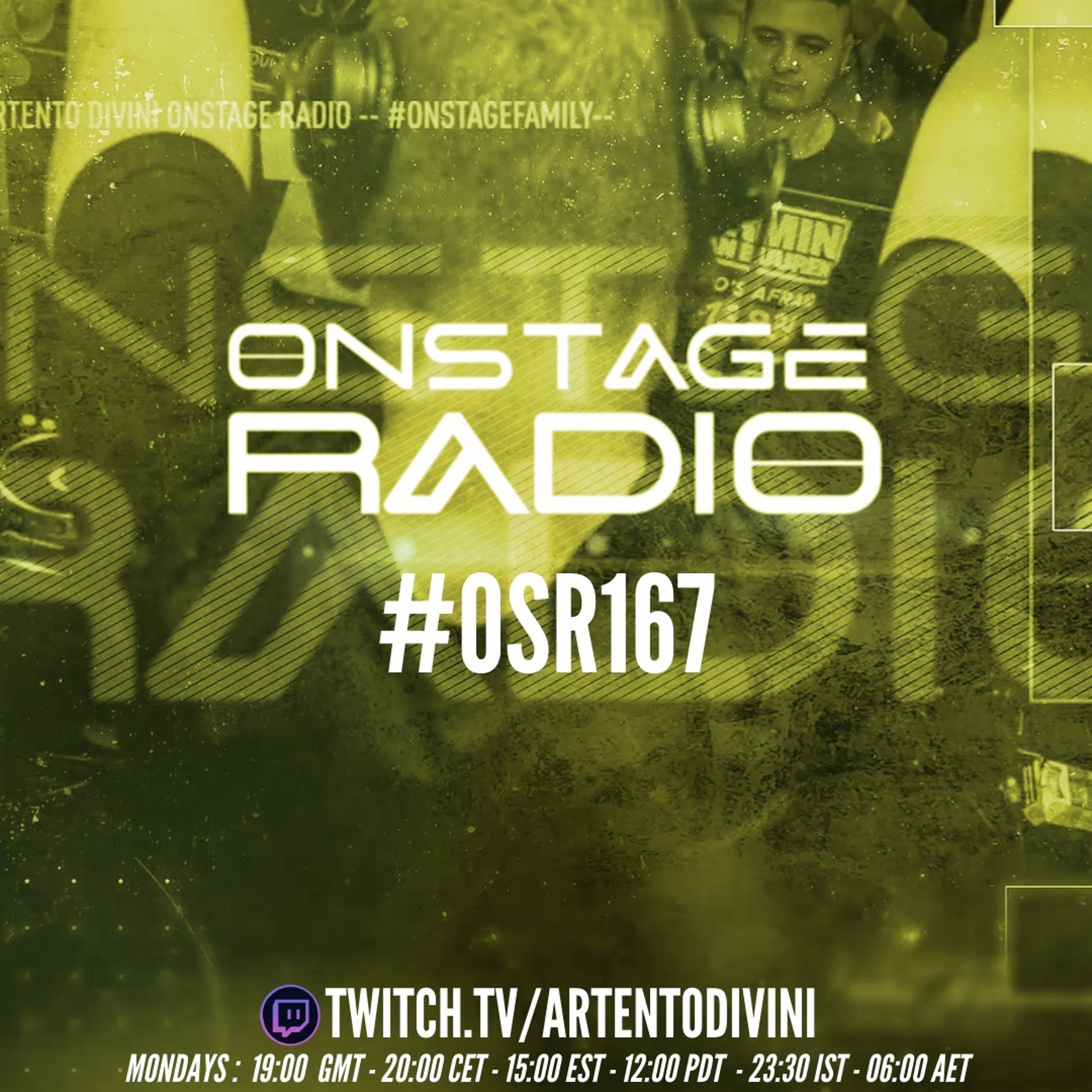 Artento Divini - Onstage Radio 167 LIVE episode artwork