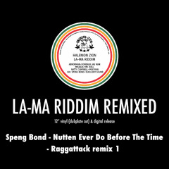 Speng Bond - Nutten Ever Do Before The Time RMX HOMEMASTER1