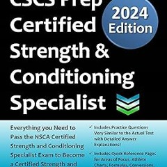 CSCS Certified Strength & Conditioning Specialist Exam Prep: Study Guide → Everything You Need