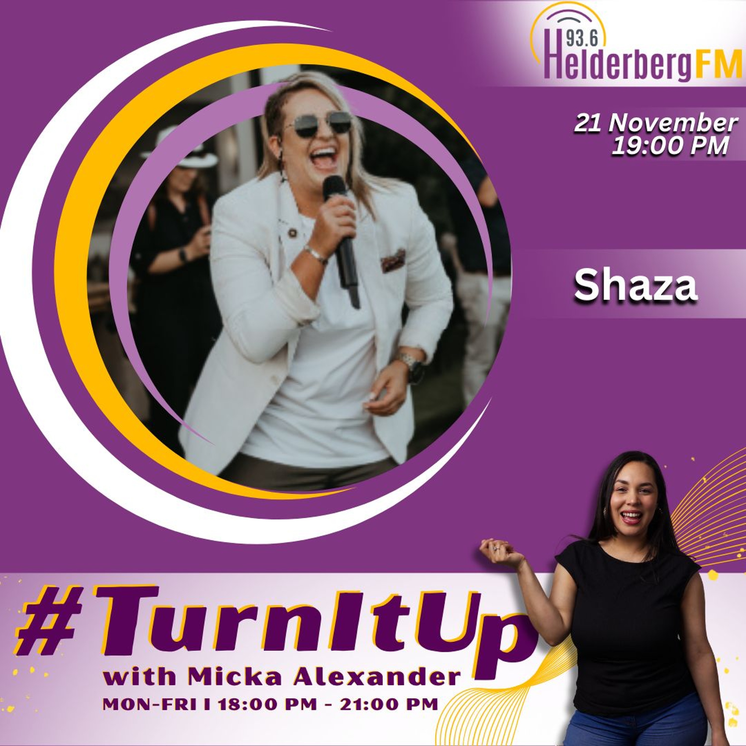 Shaza On #TurnItUP! episode artwork