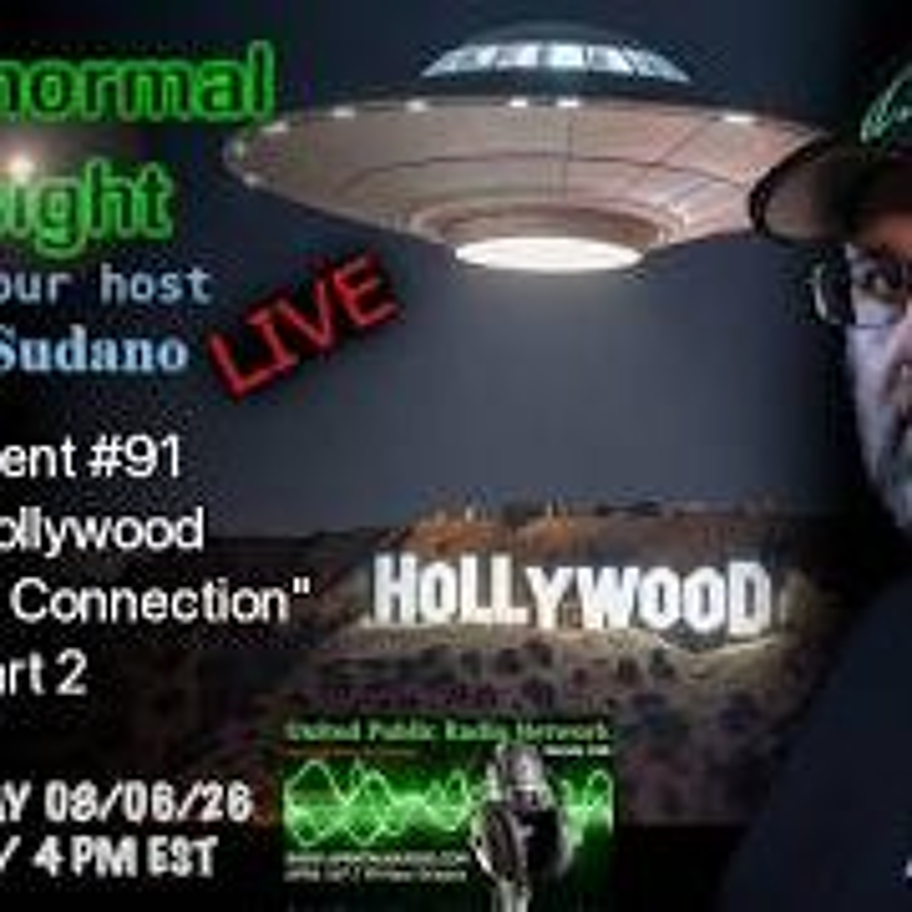 Paranormal Insight LIVE - The Hollywood Conspiracy Connection episode artwork
