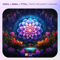 528Hz + 444Hz + 777Hz // TRIPLE FREQUENCY HEALING // Manifest Your Deepest Desires // Heal Golden Ch
