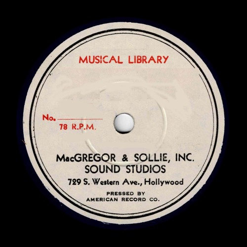 Sterling Young & His Orchestra, Hollywood, 1936
