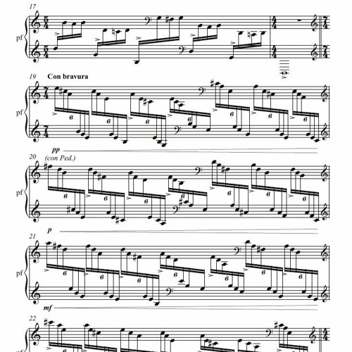 Pawel Strzelecki: 3. Prelude in D (Grandioso) [12 Preludes for Piano (2007)].