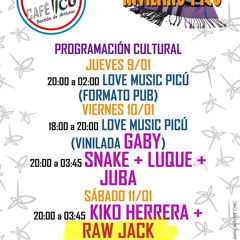 Raw Jack LIVE @ Café Picú 11 De Enero 2025 (Warm Up) Birthday Set