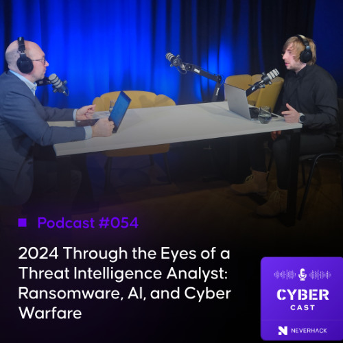S3 E54 | 2024 Through the Eyes of a Threat Intelligence Analyst: Ransomware, AI, and Cyber Warfare