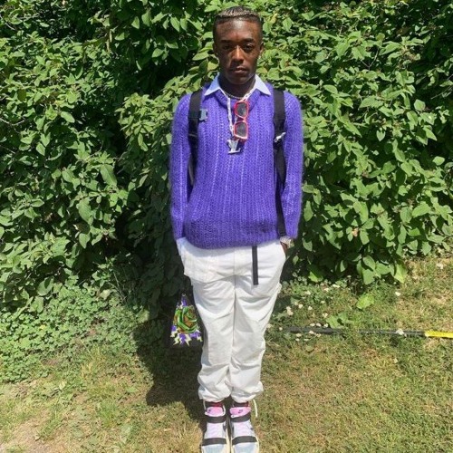 lil uzi purple shirt