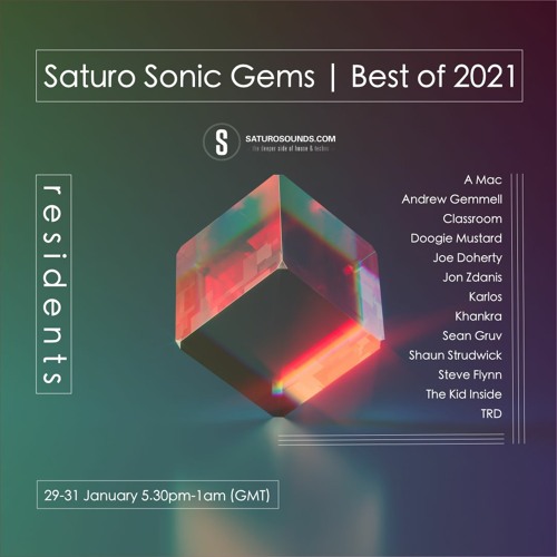 Saturo Sonic Gems - Best Of 2021 Mix - Tracks Selected by Julzs