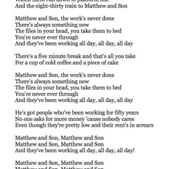 585 Matthew and Son by Cat Stevens (Yusuf Islam)