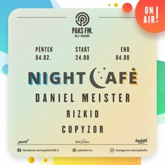 Daniel Meister Live At Night Café @ PAKS FM 2021.04.02